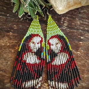 Monalisa beaded earrings